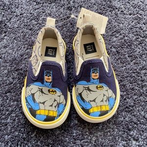 New GAP Batman slip on shoes